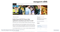 Desktop Screenshot of margaretedith.com