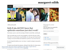 Tablet Screenshot of margaretedith.com